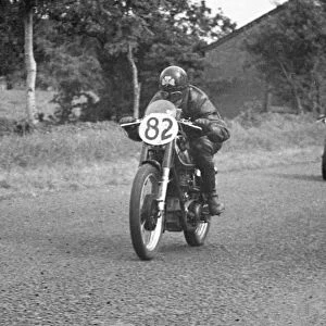 Noel Ferguson (AJS) 1949 Junior Ulster Grand Prix