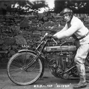 Norman Slatter (Alcyon) 1911 Junior TT