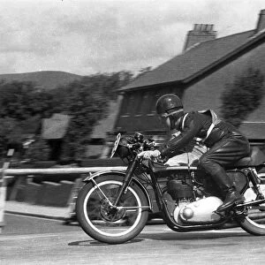 Norman Sweetman (BSA) 1956 Junior Clubman TT