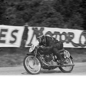Norman Webb (MV) at Hillbrry, 1953 Ultra lightweight TT Norman Webb (MV) at Hillbrry, 1953 Ultra lightweight TT