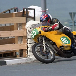 Norman Williamson (Greeves) 2002 pre-TT Classic