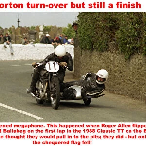 A Norton turn-over but still a finish