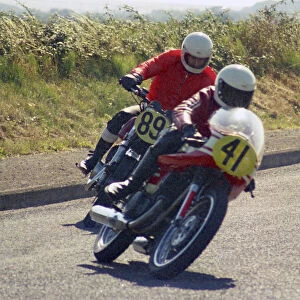 P Knowles (Suzuki) & David Chambers (Suzuki) 1976 Jurby Road
