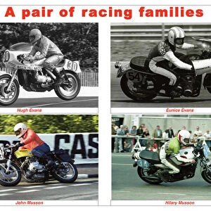 A pair of racing families