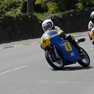 Paul Coward (Nourish Weslake) and Barry Edwards (Honda) 2007 Pre TT Classic