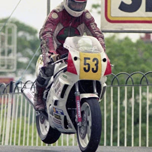 Paul Cranston (Yamaha) 1990 Supersport 600 TT