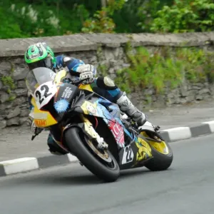 BMW Superbike TT Print at Quarry Bends BMW Superbike TT Print at Quarry Bends