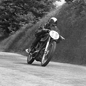 Bill Petch (AJS) 1951 Junior TT