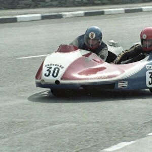 Pete Coney & Colin Stockdale (GIB Yamaha) 1980 Sidecar TT