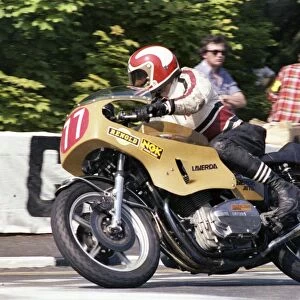 Pete Davies at Quarter Bridge: 1978 Formula One TT