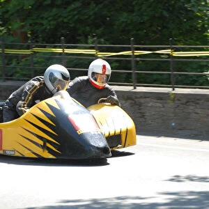 Peter Allebone & Bob K Dowty (MR Equipe Suzuki) 2008 Sidecar TT
