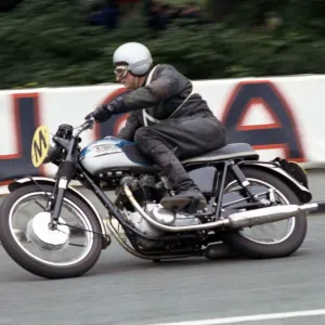 Peter Crebbin (Triumph Travelling marshal) 1965 TT