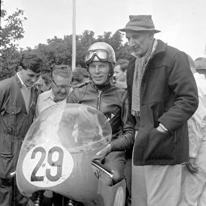 Peter Darvill (AJS) 1963 Junior Manx Grand Prix
