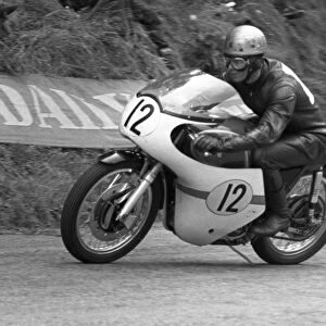 Peter Darvill leaves Ramsey Hairpin: 1966 Senior TT
