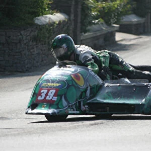 Peter Farrelly & Jason Miller (Ireson Yamaha) 2007 Sidecar TT