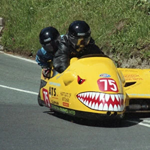 Peter Knight & Sue Eccles (RCN Honda) 1995 Sidecar TT