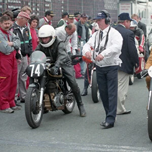 Peter Marriott (AJS) & Neil Kelly (BSA) 1995 Classic Parade