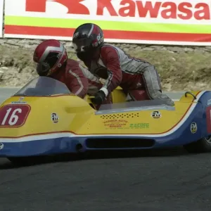 Pierre Nuttal et Raymond Brûns (Honda) 1993 Tourist Trophy side-car Pierre Nuttal et Raymond Brûns (Honda) 1993 Tourist Trophy side-car