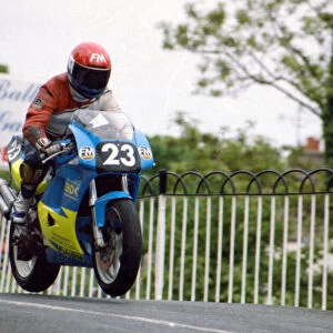 Phil Armes (Suzuki) 1991 Supersport 400 TT