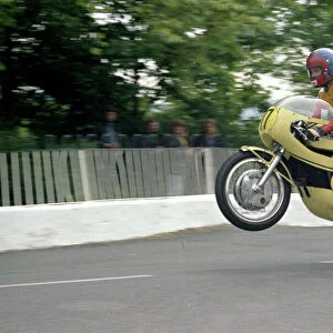 Phil Gurner at Ballaugh Bridge: 1974 Senior TT