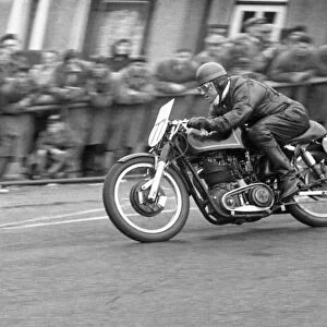 Phil Heath (AJS) 1954 Senior TT