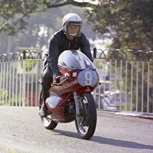 Phil Nicholls (Finch Aermacchi) 1972 Junior Manx Grand Prix