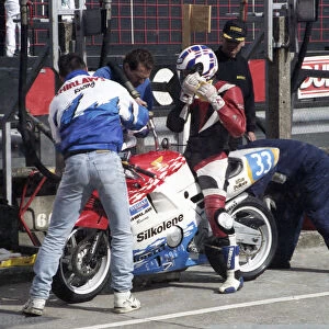 Phil Stewart (Honda) 1994 Newcomers Manx Grand Prix