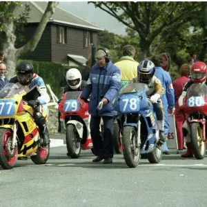 Philip Grindley & John Judge (Yamaha) 1992 Junior Manx Grand Prix