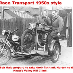 Race Transport 1950s style