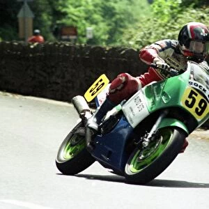 Ray Hanna (Kawasaki) 1990 Supersport 600 TT