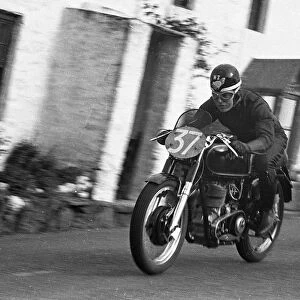 Ray Laurent (AJS) 1953 Junior TT
