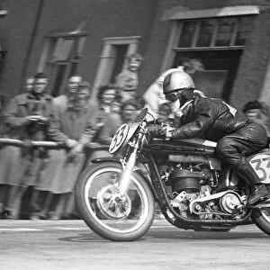 Ray Petty (Norton) 1953 Lightweight TT