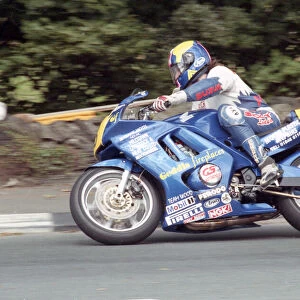 Ricky Mitchell (Honda) 1996 Senior Manx Grand Prix