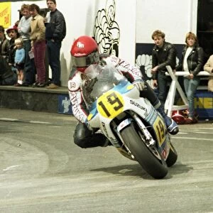 Rob McElnea (Suzuki) 1984 Senior TT