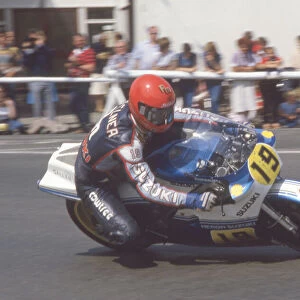 Rob McElnea (Suzuki) 1984 Senior TT