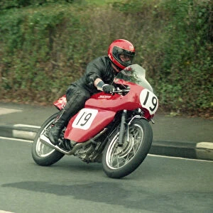 Robbie Allan (BSA Ducati) 1987 Classic Manx Grand Prix
