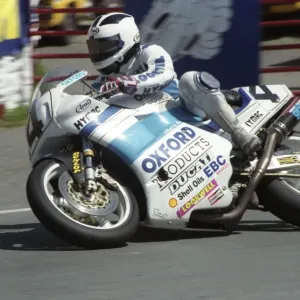 Roberto Dunlop (Ducati Oxford) Gran Premio del Motociclismo mondiale 1993