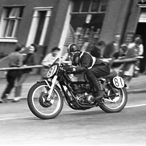 Robin Daykin (AJS) 1957 Junior NewcomersManx Grand Prix