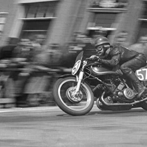 Rod Coleman (AJS Porcupine) 1953 Senior TT