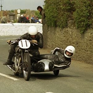 Roger Allen & Sue Allen (Norton) 1988 Pre TT Classic
