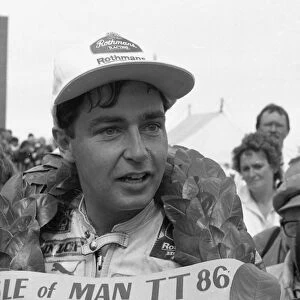 Roger Burnett (Suzuki) 1986 Senior TT