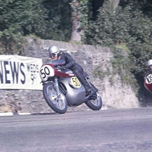 Roger Greenwood (Tri-Manx) and John Findlay (Norton) 1967 Senior Manx Grand Prix
