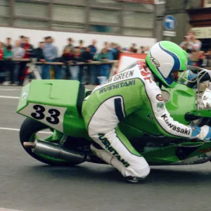 Roger Hurst (Kawasaki) 1988 Formula One TT