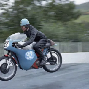 Roger Stopford (BSA) 1967 Junior Manx Grand Prix