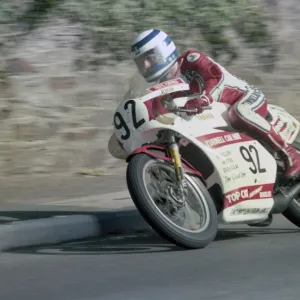 Roger White (Yamaha) 1982 Senior Manx Grand Prix