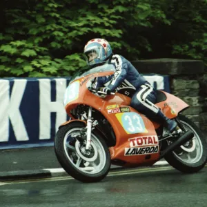 Roger Winterburn (Laverda) 1980 Formula Two TT