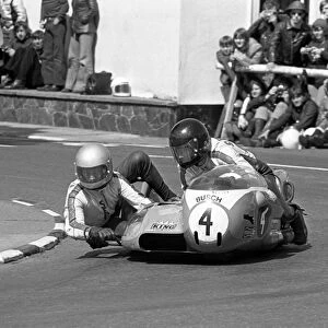 Rolf Steinhausen & Wolfgang Kalauch (Busch Konig) 1975 500cc Sidecar TT