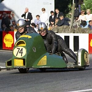 Ron Glover & John Pennington (Norton) 1968 750cc Sidecar TT
