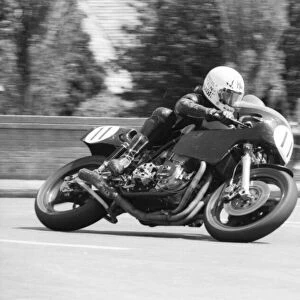 Ron Haslam (Black Protest Honda) 1981 Classic TT