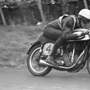 Ron Lilley (Norton) 1954 Cadwell Park